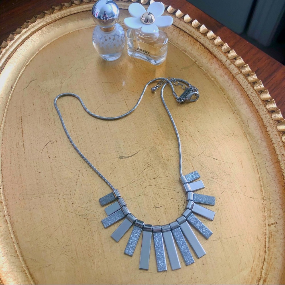 The Limited Silver Statement Necklace